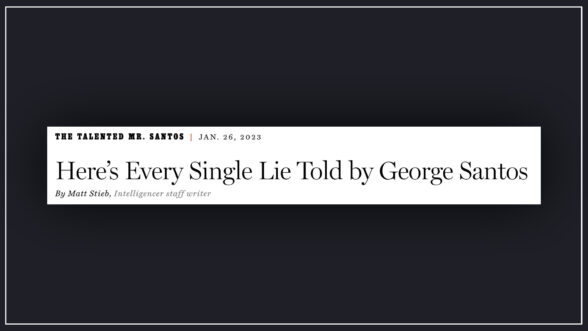 Here's Every Single Lie Told by George Santos