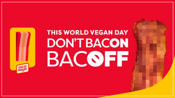 Image of Oscar Mayer's ad for the "BacOFF" challenge